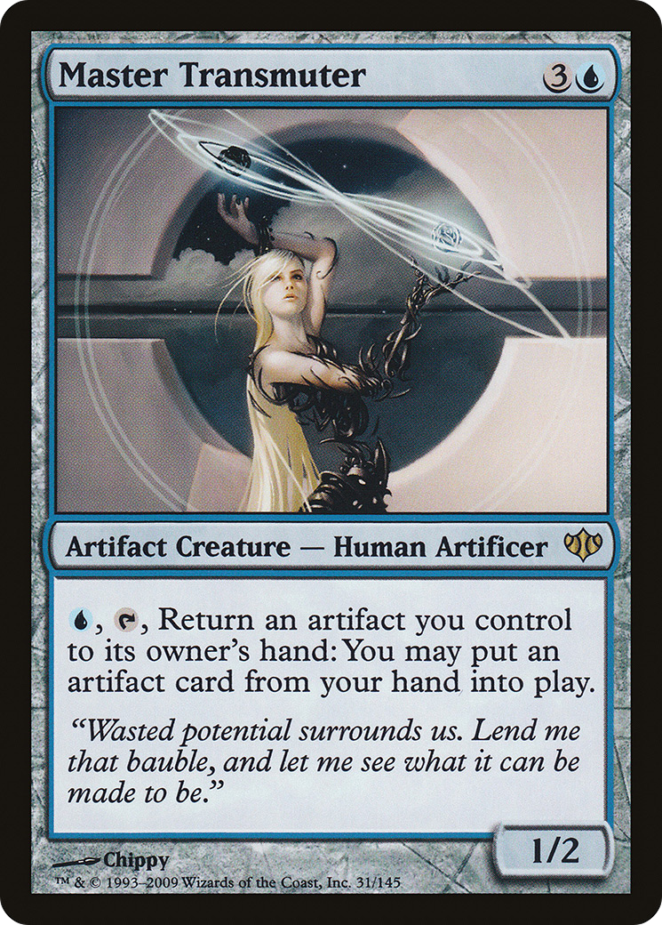 Master Transmuter (CON-031) [Conflux] Foil MTG Single Wizards of the Coast