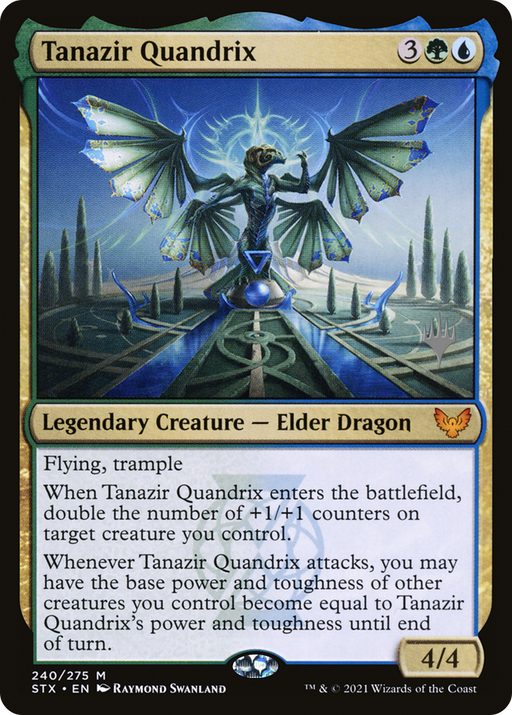 Tanazir Quandrix (PPSTX-240) [Strixhaven: School of Mages Promos] Foil MTG Single Wizards of the Coast
