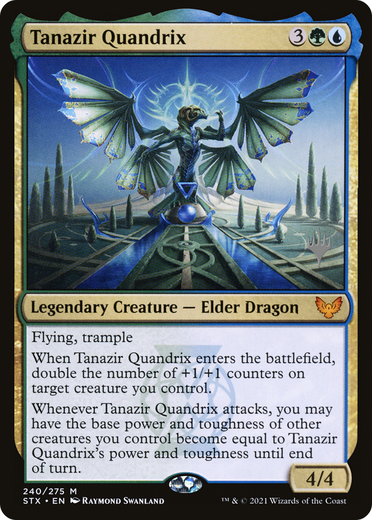 Tanazir Quandrix (PPSTX-240) [Strixhaven: School of Mages Promos] MTG Single Wizards of the Coast