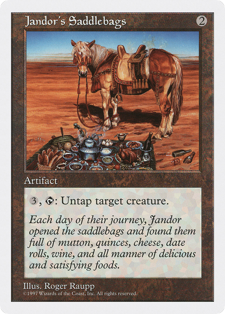 Jandor's Saddlebags (5ED-) [Fifth Edition] MTG Single Wizards of the Coast