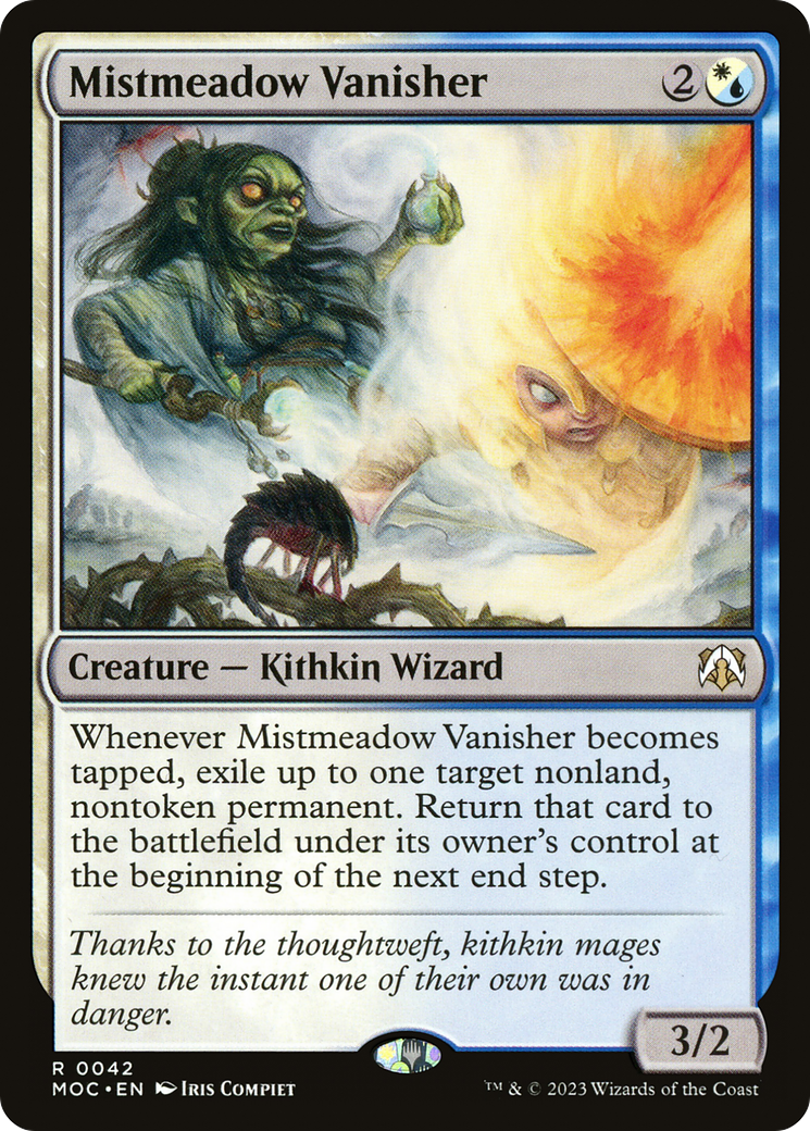 Mistmeadow Vanisher (MOC-042) [March of the Machine Commander] MTG Single Wizards of the Coast