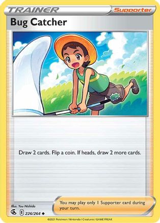 Bug Catcher (226/264) [SWSH: Fusion Strike] Pokemon Single Pokémon