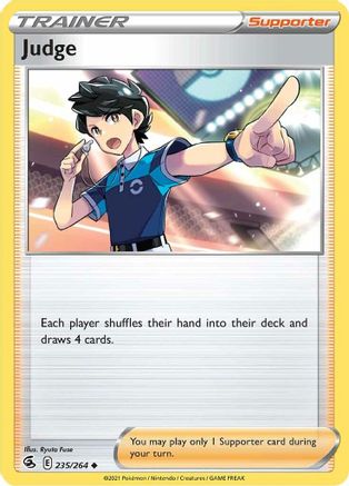 Judge (235/264) [SWSH: Fusion Strike] Pokemon Single Pokémon