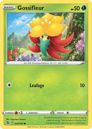 Gossifleur (24/264) [SWSH: Fusion Strike] Pokemon Single Pokémon