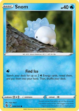 Snom (84/264) [SWSH: Fusion Strike] Pokemon Single Pokémon