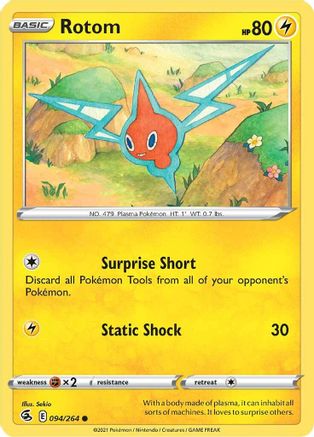 Rotom (94/264) [SWSH: Fusion Strike] Pokemon Single Pokémon