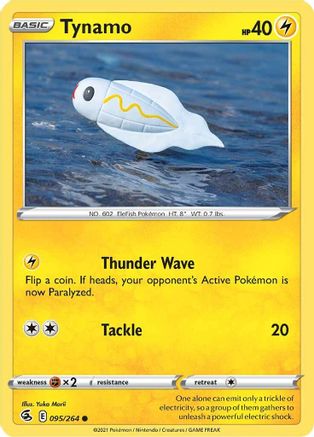 Tynamo (95/264) [SWSH: Fusion Strike] Pokemon Single Pokémon