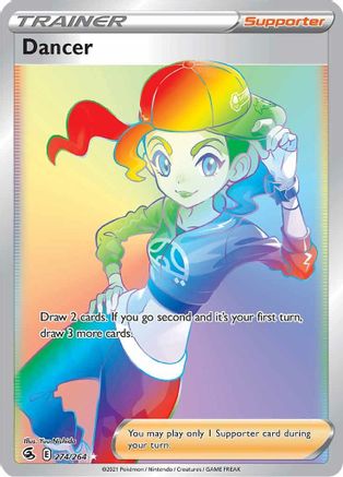 Dancer (Secret) (274/264) Holofoil [SWSH: Fusion Strike] Pokemon Single Pokémon