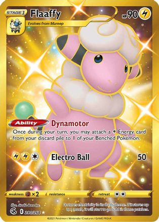Flaaffy (Secret) (280/264) Holofoil [SWSH: Fusion Strike] Pokemon Single Pokémon