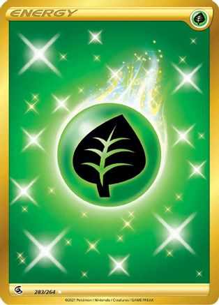 Grass Energy (Secret) 283/264 Holofoil [SWSH: Fusion Strike] Pokemon Single Pokémon