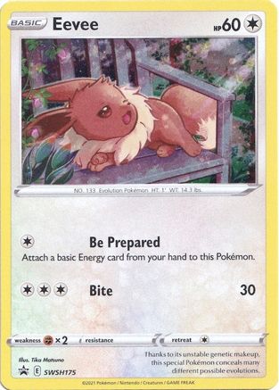 Eevee - SWSH175 (SWSH175/307) Holofoil [Promos: SWSH Promo Cards] Pokemon Single Pokémon
