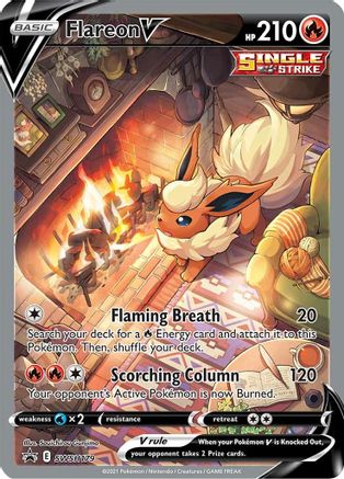 Flareon V - SWSH179 (SWSH179/307) Holofoil [Promos: SWSH Promo Cards] Pokemon Single Pokémon