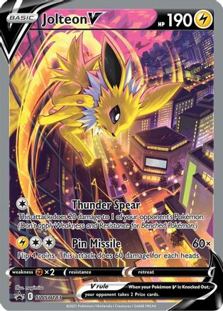 Jolteon V - SWSH183 (SWSH183/307) Holofoil [Promos: SWSH Promo Cards] Pokemon Single Pokémon