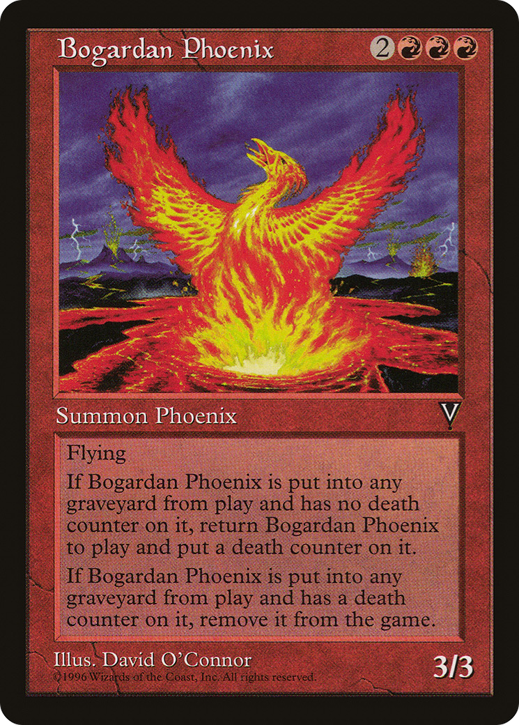Bogardan Phoenix (VIS-076) [Visions] MTG Single Wizards of the Coast