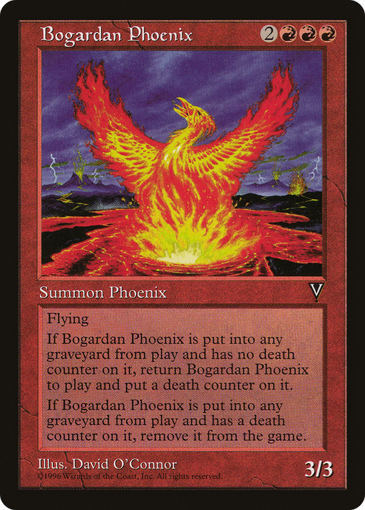 Bogardan Phoenix (VIS-076) [Visions] MTG Single Wizards of the Coast