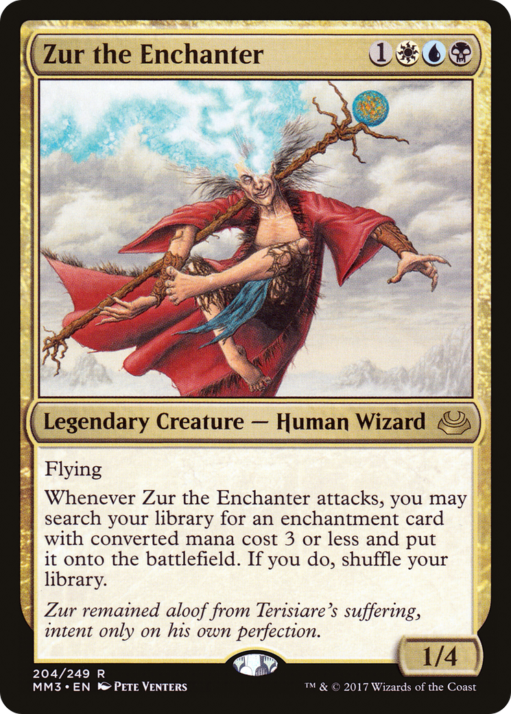 Zur the Enchanter (MM3-204) [Modern Masters 2017] MTG Single Modern Masters 2017