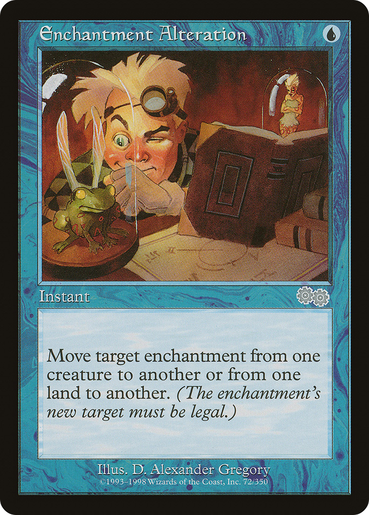 Enchantment Alteration (USG-072) [Urza's Saga] MTG Single Wizards of the Coast