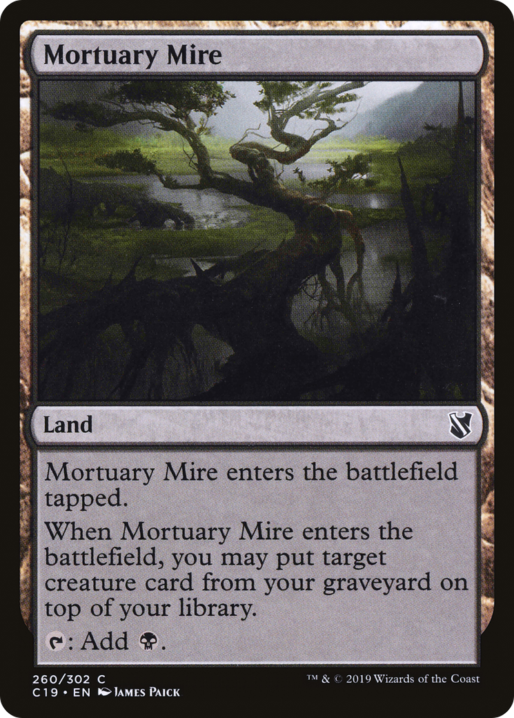 Mortuary Mire (C19-260) [Commander 2019] MTG Single Wizards of the Coast