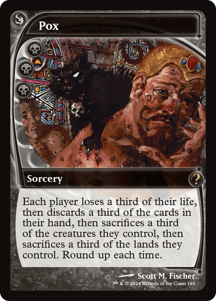 Pox (Future Sight) (MB2-185) [Mystery Booster] Mystery Booster 2 MTG Single Wizards of the Coast