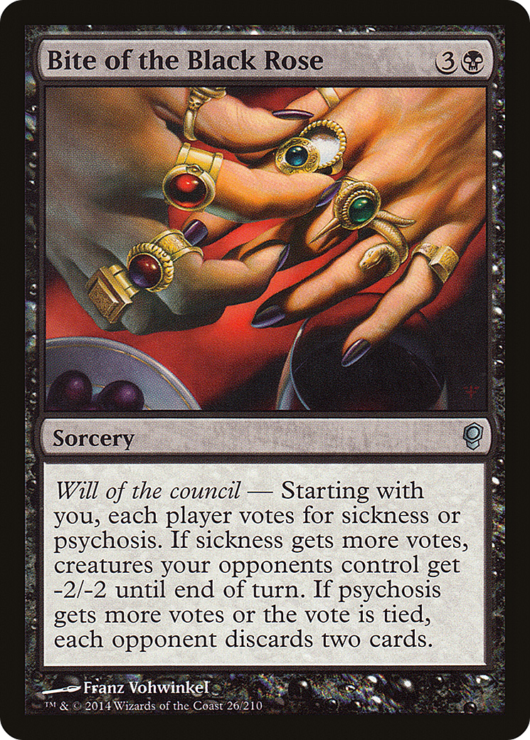 Bite of the Black Rose (CNS-026) [Conspiracy] MTG Single Wizards of the Coast