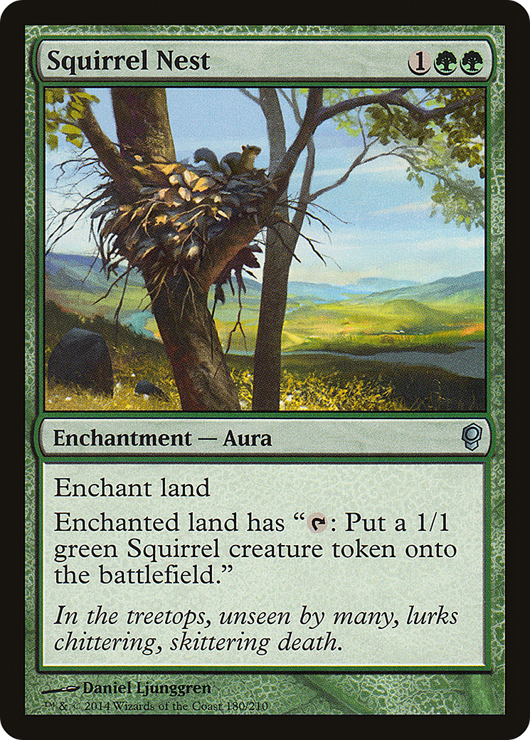 Squirrel Nest (CNS-180) [Conspiracy] Foil MTG Single Wizards of the Coast