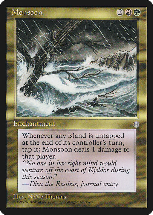 Monsoon (ICE-376) [Ice Age] MTG Single Wizards of the Coast