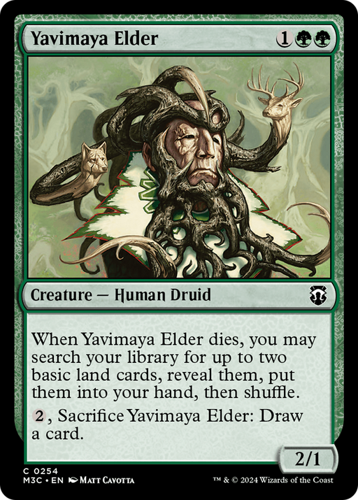 Yavimaya Elder (M3C-254) [Modern Horizons 3 Commander] MTG Single Wizards of the Coast