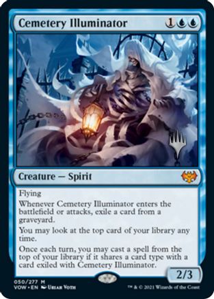 Cemetery Illuminator (PPDFT-050) [Promo Pack: Aetherdrift] Foil MTG Single Wizards of the Coast