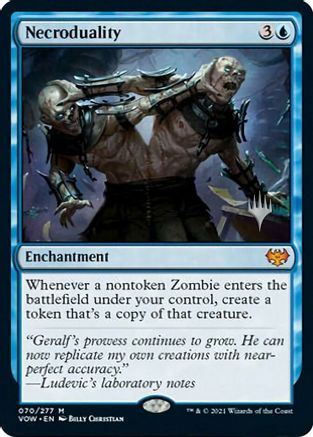 Necroduality (PPDFT-070) [Promo Pack: Aetherdrift] Foil MTG Single Wizards of the Coast