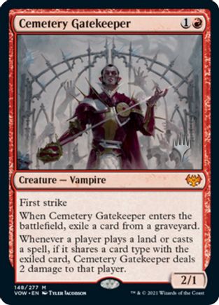 Cemetery Gatekeeper (PPDFT-148) [Promo Pack: Aetherdrift] MTG Single Wizards of the Coast