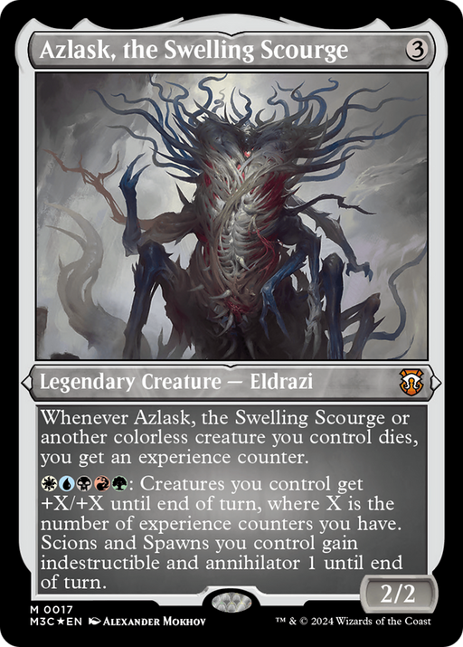 Azlask, the Swelling Scourge (M3C-017) [Modern Horizons 3 Commander] Etched Foil MTG Single Wizards of the Coast