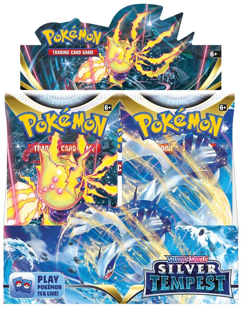 Pokémon: Silver Tempest - Booster Box Pokemon Sealed Pokémon