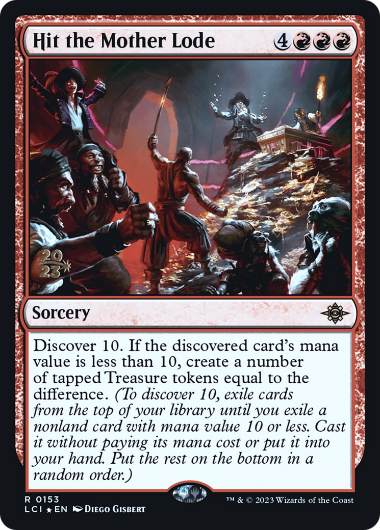 Hit the Mother Lode (PRE-153) [The Lost Caverns of Ixalan Promos] Foil MTG Single Wizards of the Coast