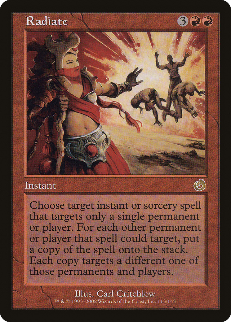Radiate (TOR-113) [Torment] MTG Single Wizards of the Coast