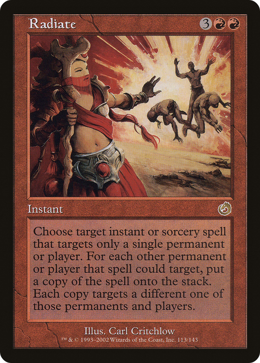 Radiate (TOR-113) [Torment] Foil MTG Single Wizards of the Coast