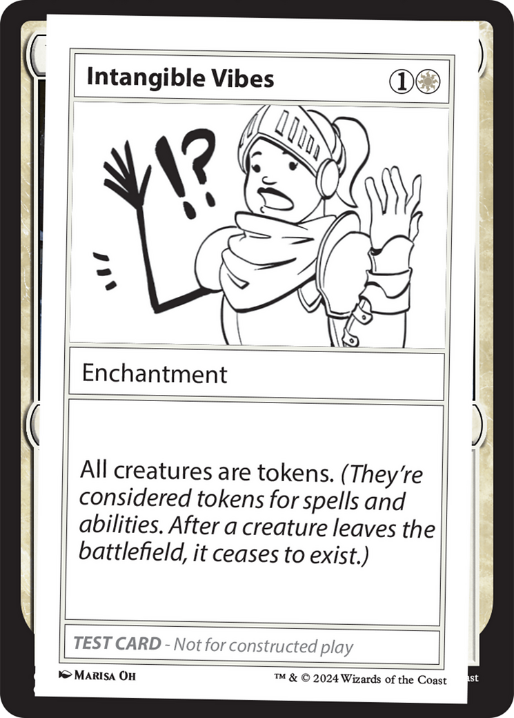Intangible Vibes (MB2PC-) [Mystery Booster] Mystery Booster 2 MTG Single Wizards of the Coast