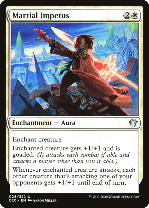 Martial Impetus (C20-028) [Commander 2020] MTG Single Wizards of the Coast