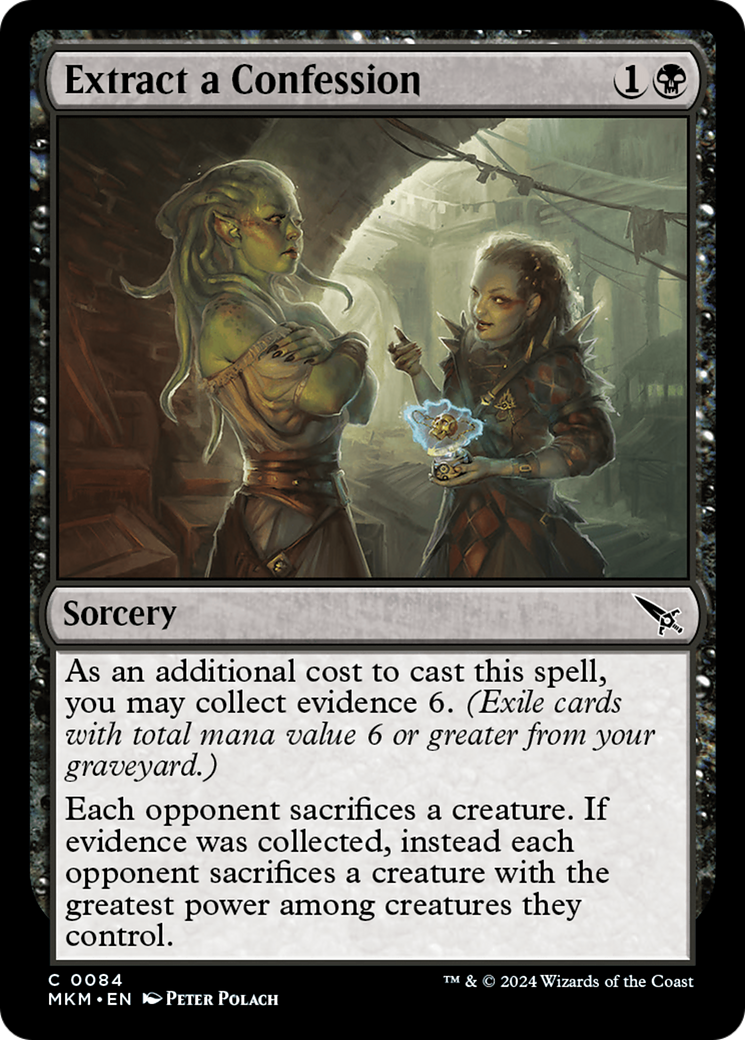 Extract a Confession (MKM-084) [Murders at Karlov Manor] MTG Single Wizards of the Coast