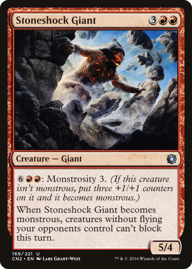 Stoneshock Giant (CN2-169) [Conspiracy: Take the Crown] Foil MTG Single Wizards of the Coast