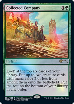 Collected Company (GAME-002) [Misc] Game Day & Store Championship Promos Foil MTG Single Wizards of the Coast