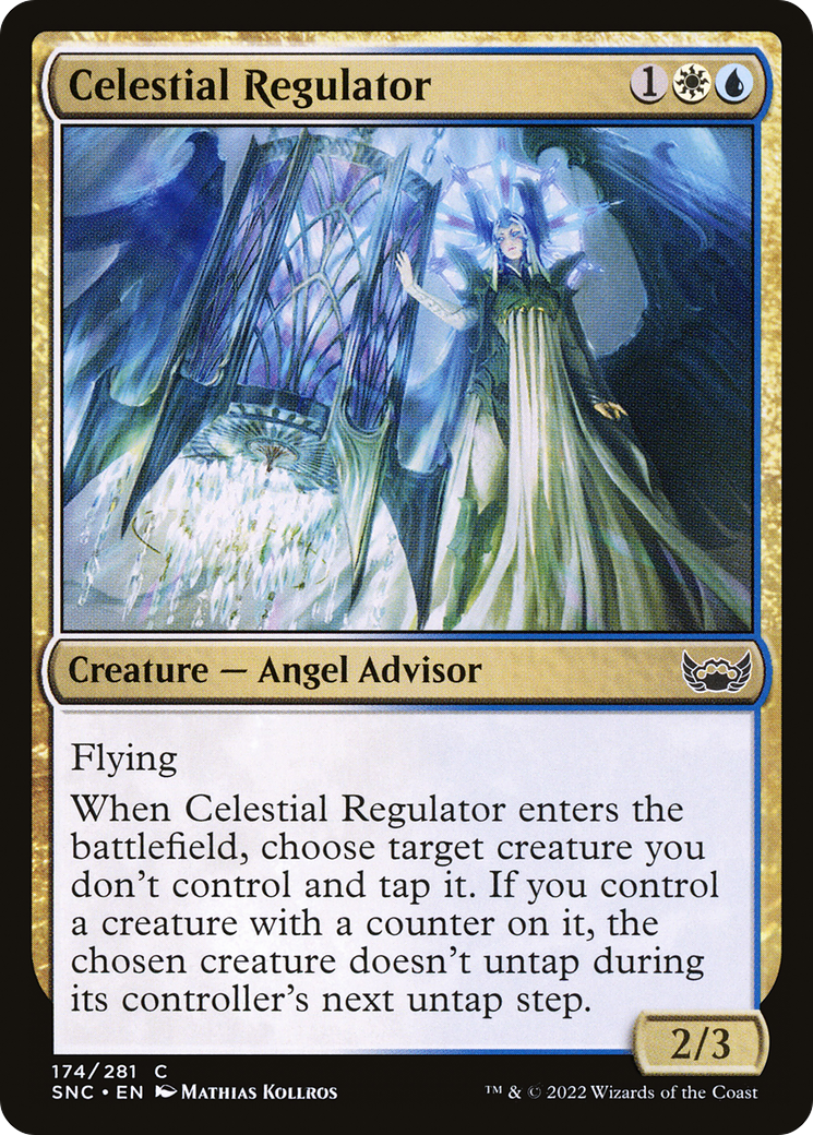 Celestial Regulator (SNC-174) [Streets of New Capenna] Foil MTG Single Wizards of the Coast
