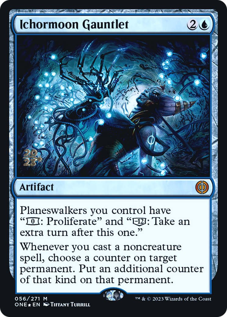 Ichormoon Gauntlet (PRE-056) [Phyrexia: All Will Be One Promos] Foil MTG Single Wizards of the Coast