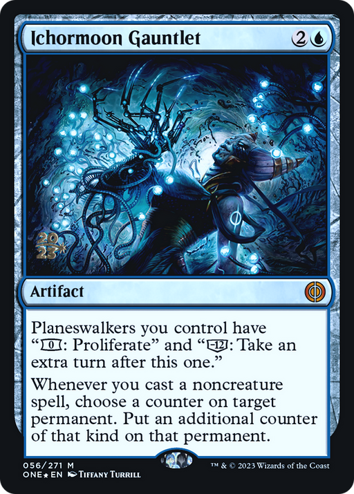 Ichormoon Gauntlet (PRE-056) [Phyrexia: All Will Be One Promos] Foil MTG Single Wizards of the Coast