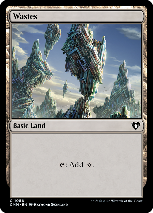 Wastes (1056) (CMM-1056) [Commander Masters] MTG Single Wizards of the Coast