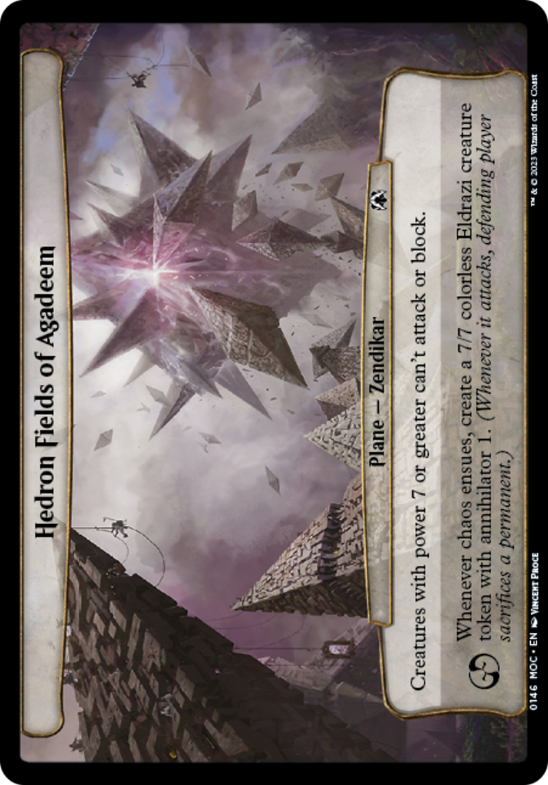 Hedron Fields of Agadeem (MOC-146) [March of the Machine Commander] MTG Single Wizards of the Coast
