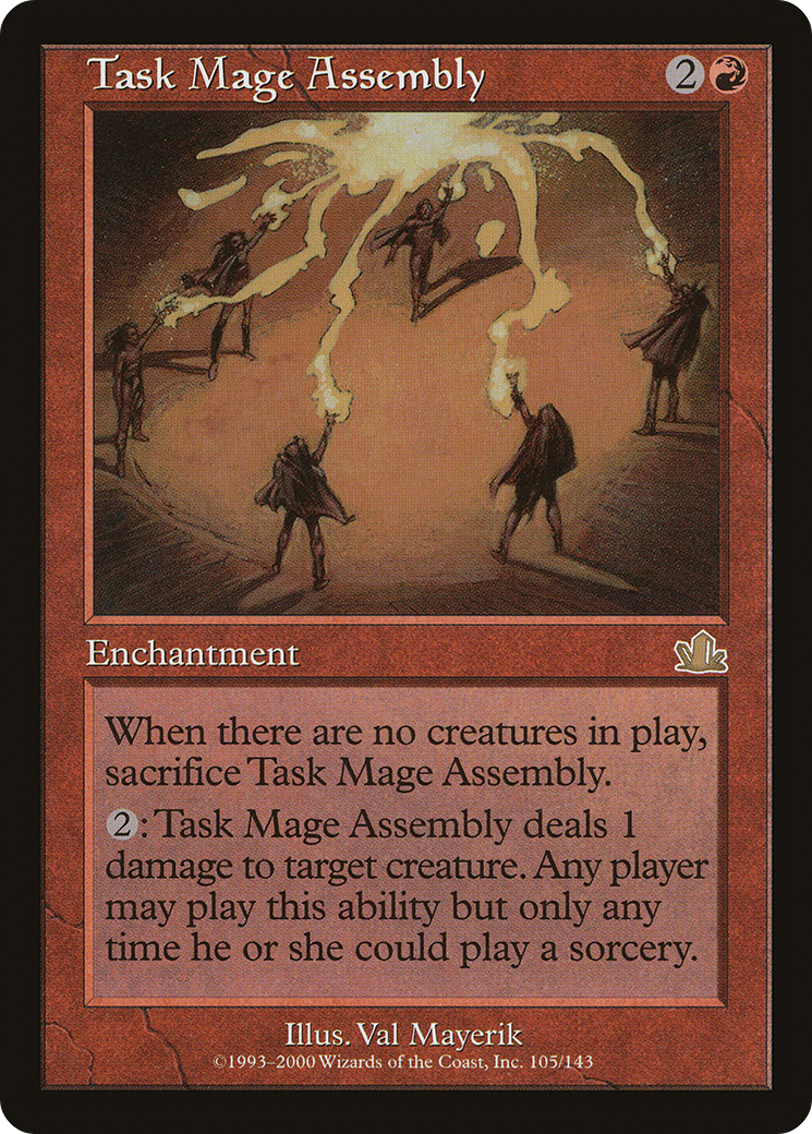 Task Mage Assembly (PCY-105) [Prophecy] Foil MTG Single Wizards of the Coast