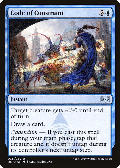 Code of Constraint (RNA-035) [Ravnica Allegiance] MTG Single Wizards of the Coast
