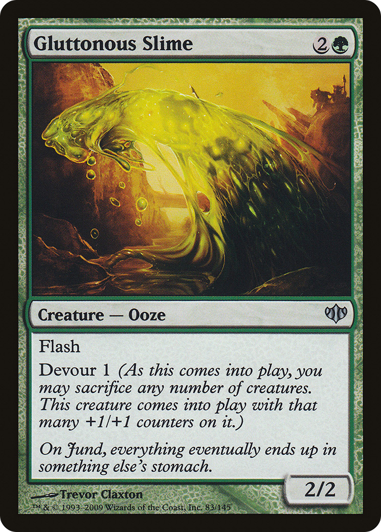 Gluttonous Slime (CON-083) [Conflux] MTG Single Wizards of the Coast