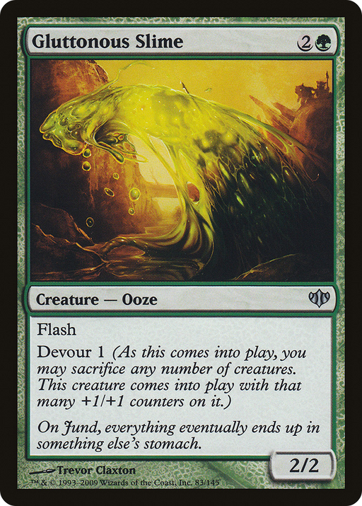 Gluttonous Slime (CON-083) [Conflux] MTG Single Wizards of the Coast