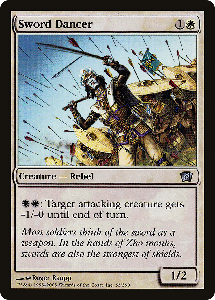 Sword Dancer (8ED-053) [8th Edition] Foil MTG Single Wizards of the Coast
